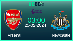 Soi kèo Arsenal vs Newcastle 03:00 ngày 25/2/2024 Vòng 26