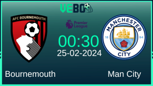 Soi kèo Bournemouth vs Manchester City 00:30 ngày 25/2/2024