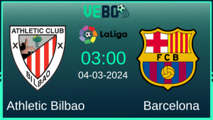 Soi kèo Athletic Bilbao vs Barcelona 03:00 4/3 Vòng 27 La Liga