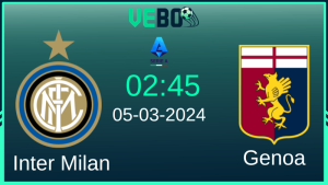 Soi kèo Inter Milan vs Genoa 02:45 5/3/2024 Vòng 27 Serie A